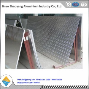 aluminiumspris for fem bar 5052 5754 slidbaneplade aluminiumplade
